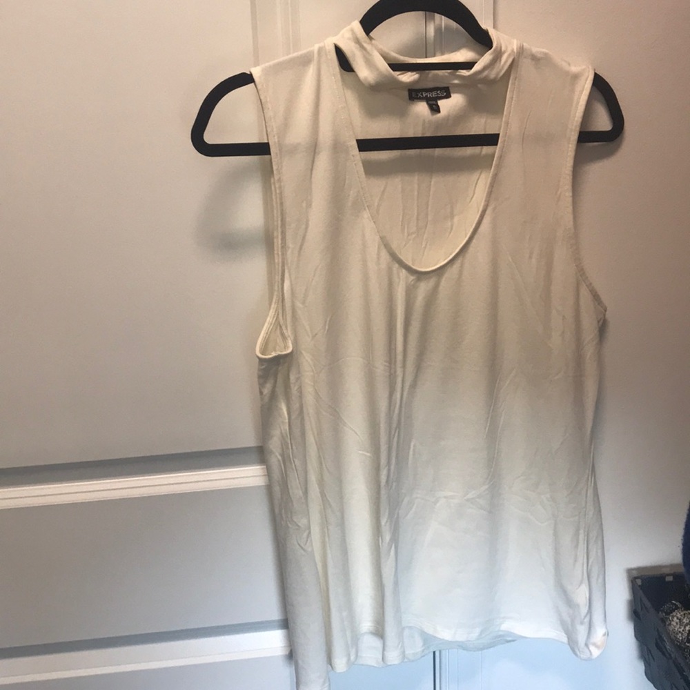 Creme Tank Top